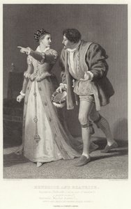 Benedick和Beatrice，Ado about Adothing，Act IV，Scene I