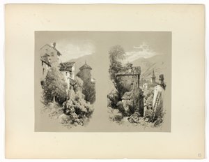 博福特和塞维斯，选自《风景如画》选集 作者 詹姆斯·杜菲尔德·哈丁