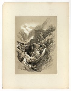 圣哥塔德，W. 瓦森，选自《图画选集 作者 詹姆斯·杜菲尔德·哈丁