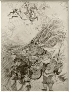 Chinoiserie (Chinesische Krieger) 作者 詹姆斯·西德尼·恩索尔