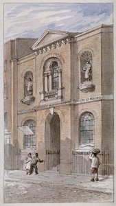 圣布莱德学校，伦敦市布莱德巷，1840年