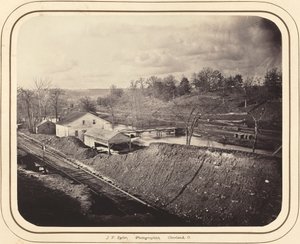 大西洋和大西部铁路，1862年。