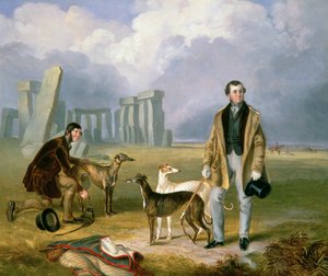 Charles Randell与Greyhounds，1849年