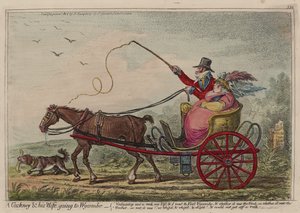一个伦敦人和他的妻子去怀科姆》（A Cockney and His Wife Going to Wycombe 作者 詹姆斯·吉里