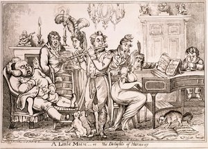 威廉·布罗卡斯（William Brocas）刻的小音乐或和谐之乐，由J. Sidebotham于1810年在伦敦印刷