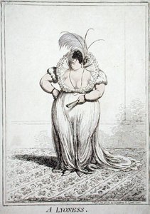 Lyoness》，汉娜-汉弗莱于1801年出版（蚀刻版画与水印）。 作者 詹姆斯·吉里