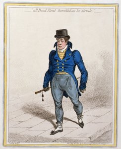 所有的邦德街都像斯特罗德一样颤抖，由汉娜汉弗莱出版，1802年（蚀刻和雕刻）