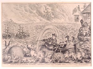 1807年，英国塔斯号将丹麦舰队拖入港口