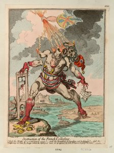 法国巨石号的毁灭，1798年。