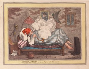 德国豪华或Repos a LAllemande，酒吧。 1800（手工雕刻）