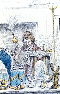 汉弗莱·戴维（Humphry Davy），英国化学家和发明家，1802年 作者 詹姆斯·吉里