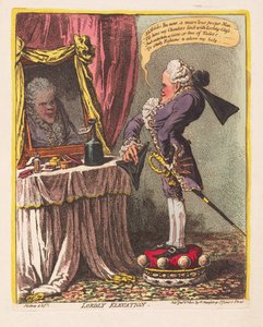Lordly Elevation，酒吧。 1802（手工雕刻）