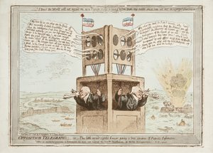 1798年6月21日，反对派电报，或者那位小小的第二位律师提供真实的爱国信息标本 作者 詹姆斯·吉里