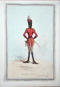 Patern-Staff，由汉娜-汉弗莱于1797年出版（手绘蚀刻画） 作者 詹姆斯·吉里