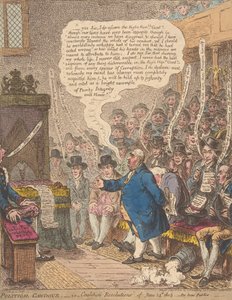 政治上的坦诚，即1805年6月14日的联盟决议，1805年6月21日。 作者 詹姆斯·吉里