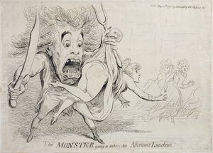 The Monster将于1790年由Hannah Humphrey出版他的Afternoons午餐会