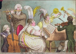 Pic-Nic Orchestra，酒吧。作者：Hannah Humphrey，1802