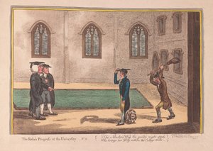 大学的进步。酒吧3号。 1806（手工彩色雕刻）