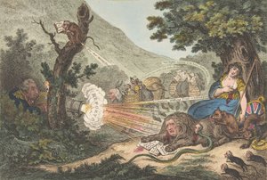The Wounded Lion, July 16, 1805., July 16, 1805. 作者 詹姆斯·吉里