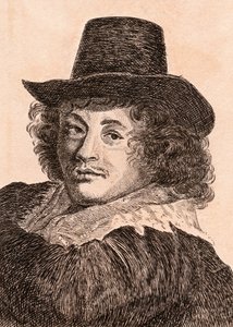 弗兰斯·哈尔斯（Frans Hals），来自“真实原创的着名画家肖像画像”，1817年出版，伦敦