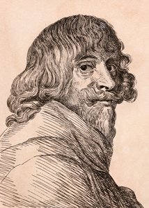 Hendrik van Steenwyck the Younger，插图来自“真实原创的着名画家肖像”，于1817年在伦敦出版 作者 詹姆斯·吉尔丁