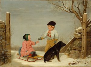 乘坐雪橇 作者 詹姆斯·古德温·克隆尼