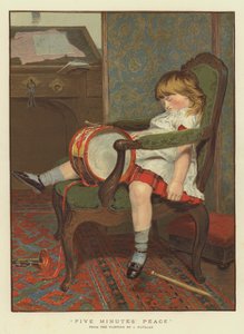 五分钟的和平（chromolitho）