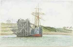 爱德华爱德华多克斯。 SS Willkarnman（水彩，身体颜色和铅笔在纸上）