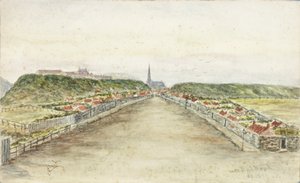 Mile End Road（纸上的水彩和彩色）