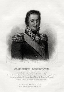 让·亨利·多姆布罗夫斯基（Jean Henri Dombrowski），波兰军人，1845年 作者 詹姆斯·霍普伍德