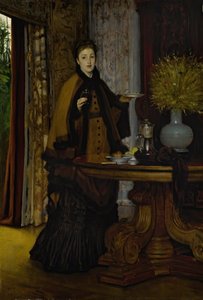 Le Goúter下午茶，1869年。 作者 詹姆斯·雅克·约瑟夫·天梭