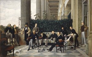 皇家大街街，1868年