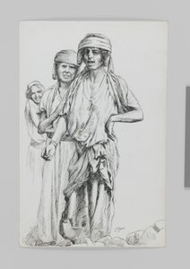 Geba，Samaria的妇女，从我们的主耶稣基督的生活的例证 作者 詹姆斯·雅克·约瑟夫·天梭