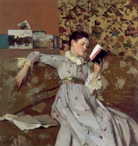 Caterina读书，c.1888