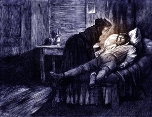 查尔斯-狄更斯的 "奥利弗-特威斯特历险记"。 作者 詹姆斯·马奥尼