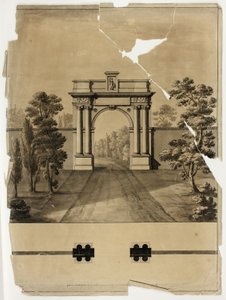 墓地入口纪念碑 作者 詹姆斯·莫尔顿