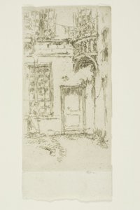 图尔 P. L. Courier 路庭院 作者 詹姆斯·阿博特·麦克尼尔·惠斯勒