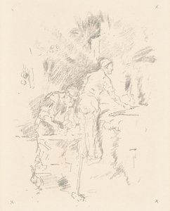 父与子 作者 詹姆斯·阿博特·麦克尼尔·惠斯勒