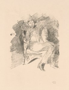 火光约瑟夫-彭内尔，第 1 号 作者 詹姆斯·麦克尼尔·惠斯勒