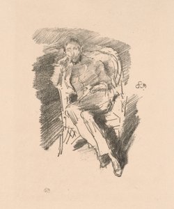 火光约瑟夫-彭内尔，第 2 号 作者 詹姆斯·麦克尼尔·惠斯勒