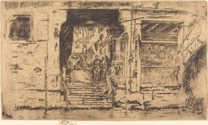 威尼斯鱼店 作者 詹姆斯·阿博特·麦克尼尔·惠斯勒
