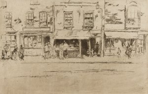 切尔西鱼店 作者 詹姆斯·阿博特·麦克尼尔·惠斯勒