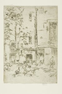 Hôtel de la Croix Blanche 作者 詹姆斯·阿博特·麦克尼尔·惠斯勒