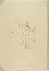 La Danseuse：裸体研究 作者 詹姆斯·阿博特·麦克尼尔·惠斯勒