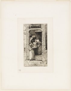 卖芥末的人》（La Marchande de Moutarde） 作者 詹姆斯·阿博特·麦克尼尔·惠斯勒