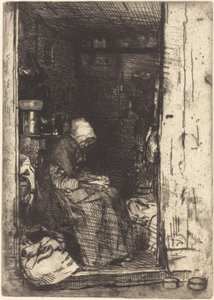 La Vieille aux Loques 作者 詹姆斯·阿博特·麦克尼尔·惠斯勒
