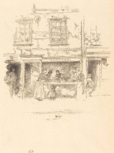 莫德鱼店，切尔西 作者 詹姆斯·阿博特·麦克尼尔·惠斯勒