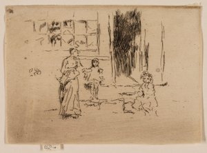 衬裙巷 作者 詹姆斯·阿博特·麦克尼尔·惠斯勒