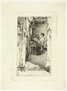 拾破烂者，巴黎穆费塔尔区 作者 詹姆斯·阿博特·麦克尼尔·惠斯勒