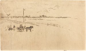 火车站，沃夫斯 作者 詹姆斯·阿博特·麦克尼尔·惠斯勒